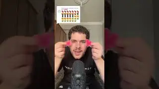 ASMR EMOJI CHALLENGE 🍫🤬📱😍🥑