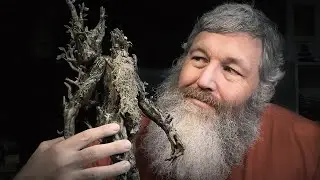 Treebeard Model, Using Real Lichens!