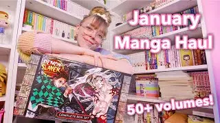 January Manga Haul | 50+ volumes! | My Top 3 Manga Recommendations