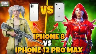 iPhone 8 vs iPhone 12 Pro Max pubg test in 2023🔥/ iPhone 8 pubg test in 2023