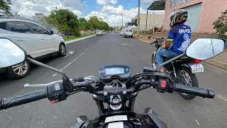 FAZER 250 VS FAN 150 (FAN PREPARADA)