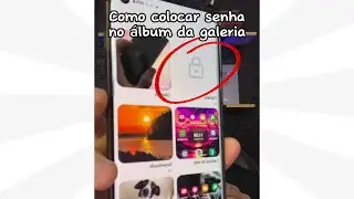 COMO COLOCAR SENHA EM UM ÁLBUM DA GALERIA DE FOTOS - SAMSUNG