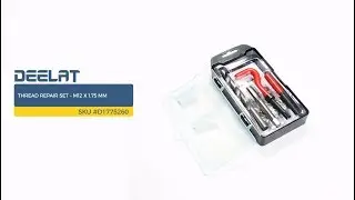 Thread Repair Set – M12 x 1.75 mm SKU 