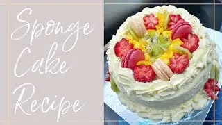 HOW TO MAKE EASY SPONGE CAKE RECIPE |Jovina's Recipe