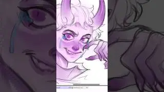 Следущий цвет? 💜😈☔ #art #рисование #digitalart #draw #challenge