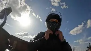 Покатушки на Сигме за березовым соком.#мото#мопед