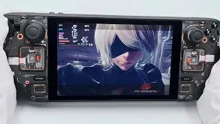 Steam Deck Gameplay - NieR:Automata | 40Hz - 1080p - SteamOS