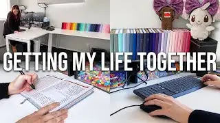 June Monthly Reset 💜 Getting organized for next month