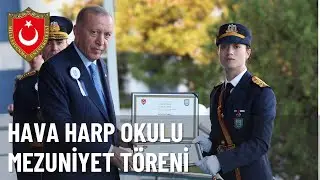 MSÜ Hava Harp Okulu Diploma Alma ve Sancak Devir-Teslim Töreni (31 Ağustos 2024)