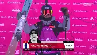 Oscar Mandin 2nd Place Run - FWT23 Baqueira Beret Pro