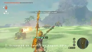 Burnbot, some sailing, dragon and claw | The Legend of Zelda: Tears of the Kingdom | 30st Aug