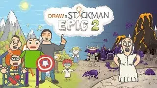 Baldi's Basics in Education and Learning Part 2 Draw a Stickman Epic 2 Gameplay - Baldi and Granny