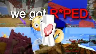 we got TOUCHED in minecraft bedwars...