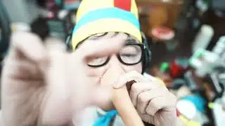【ASMR Sleep】Pinocchio role play tapping  your face【Trigger】