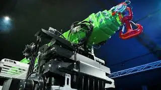 JMG Cranes MC250.09FL Presentation - Event with dinner and show