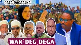 WAR DEG DEGA:DAAWO LIVE GARAADADA OO HADA HADLAYA CIIDANKANA KU AMRAY INAY
