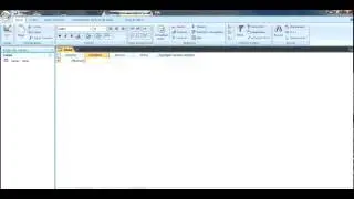 crear datos access