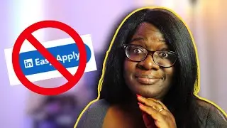 DO NOT use the EASY APPLY button on LinkedIn (until you do this)