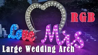 WOWORK wedding arches for wedding party backdrop