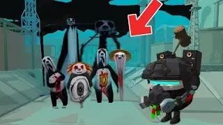 I killed all the creepy pandy phases in chicken gun! CHICKEN GUN