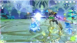finally..... my first 100k furina damage at 00:17