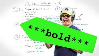 Writing with Markdown for Better Content & HTML: Why & How To - Whiteboard Friday