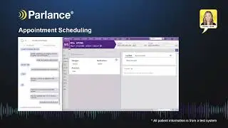 Parlance Demo Video for athenaOne – Automating Appointment Scheduling