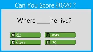Mixed English Grammar Quiz | Grammar Test