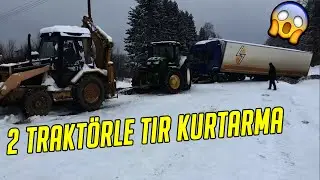 Snow Tracked Truck Rescue Operation | # Truck