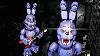 Как слепить Бонни ( FNaF 1 ) из пластилина .