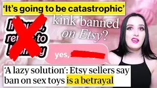 Etsy is Banning Adult Products. (this is bad)