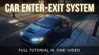 How To Make a GTA-Style Car Enter & Exit System in Unity | Full Step-by-Step Tutorial