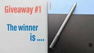 Giveaway#1 (Lenovo USI 1.0 Pen): The winner is ....