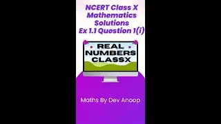 CBSE NCERT Mathematics Class X, Real Numbers Solution Ex 1.1 Question 1(i) l Prime Factorisation 140