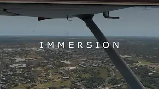 Immersion - X Plane (Orbx True Earth Florida)