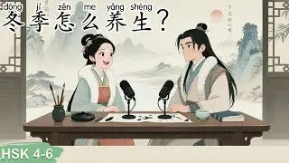 HSK 4–6｜Winter Wellness in China: How Chinese People Stay Healthy｜Learn Chinese Through Culture