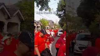 Jalan Sehat Hut RI 79 #17agustus #merdeka #shortvideo #shorts  #sejarahindonesia #kotabekasi #HUTRI