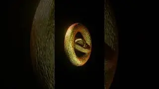 gold ring animation #blender