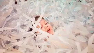 Бумажное шоу Киев на детский день рождения от Oscar Event Agency