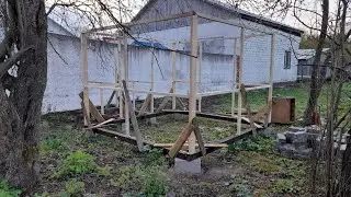 Строительство беседки #1.