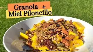 GRANOLA & MIEL PILONCILLO
