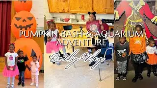 Fun-Filled Weekend Vlog | Pumpkin Bash & Aquarium Adventure with the Kids!