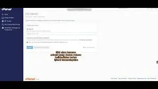 cPanel'de Subdomain Oluşturma 2024