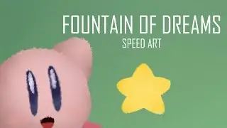 Kirby - Fountain Of Dreams Speed Art