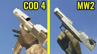 The first Modern Warfare vs MW2 2022 - Weapons Comparison