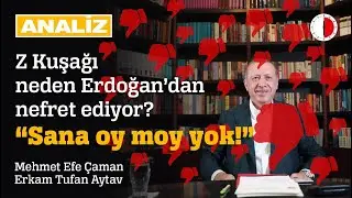 Z KUŞAĞI ERDOĞAN'DAN NEDEN NEFRET EDİYOR? SANA OY MOY YOK!  erdoğan dislike 