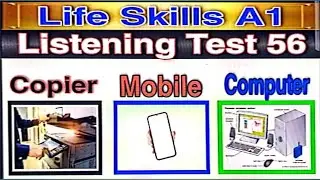 IELTS Life Skills A1 Listening | Test 56 | 2021 | By TFLS