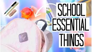 ЧТО Я БЕРУ С СОБОЙ В ШКОЛУ? ♡ Essential Things!