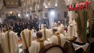 Latin Patriarch Arrives At Bethlehem's Church Of The Nativity | Bethlehem Christmas | Alert News