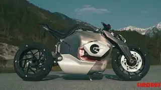 BMW представил электрический мотоцикл Motorrad Vision DC Roadster